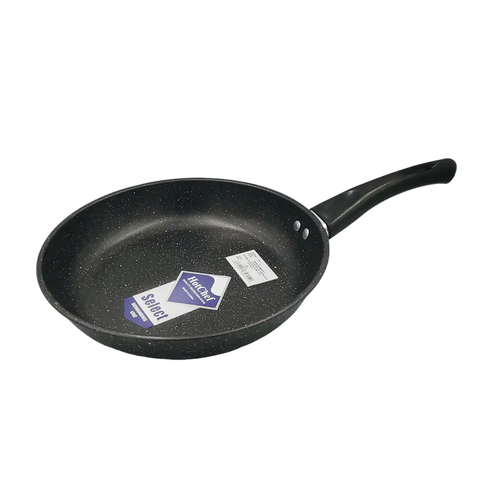 Sartén hotchef antiadherente de 24.5cm con mango de plástico color ne…