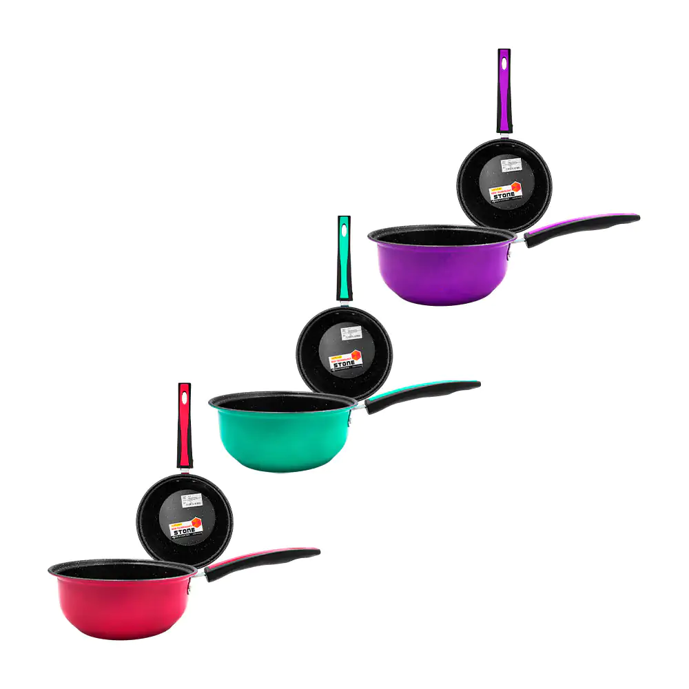 Cacerola antiadherente hotchef de 20cm y mango de plástico, variedad …