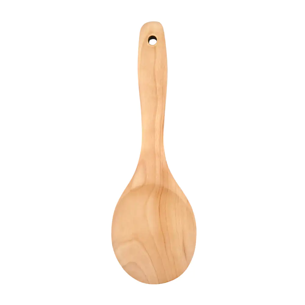 Cuchara de madera 23x7.5cm con orificio para colgar / cutlery series …