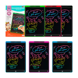 Pizarrón mágico de 16in, fondo multicolor + lápiz, variedad de colore…