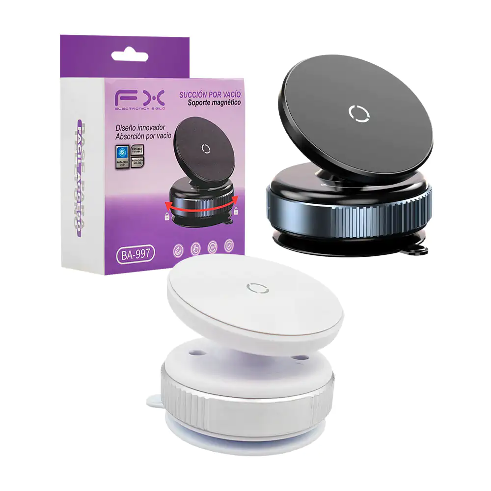 Soporte magnético fx para celular con base de ventosa de succion para…