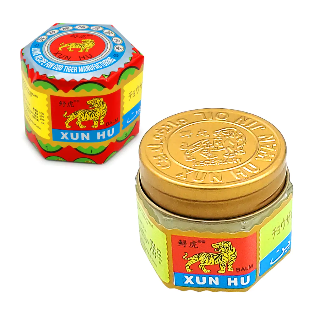 Pomada xun hu con hierbas naturales para el dolor, picaduras y golpes…