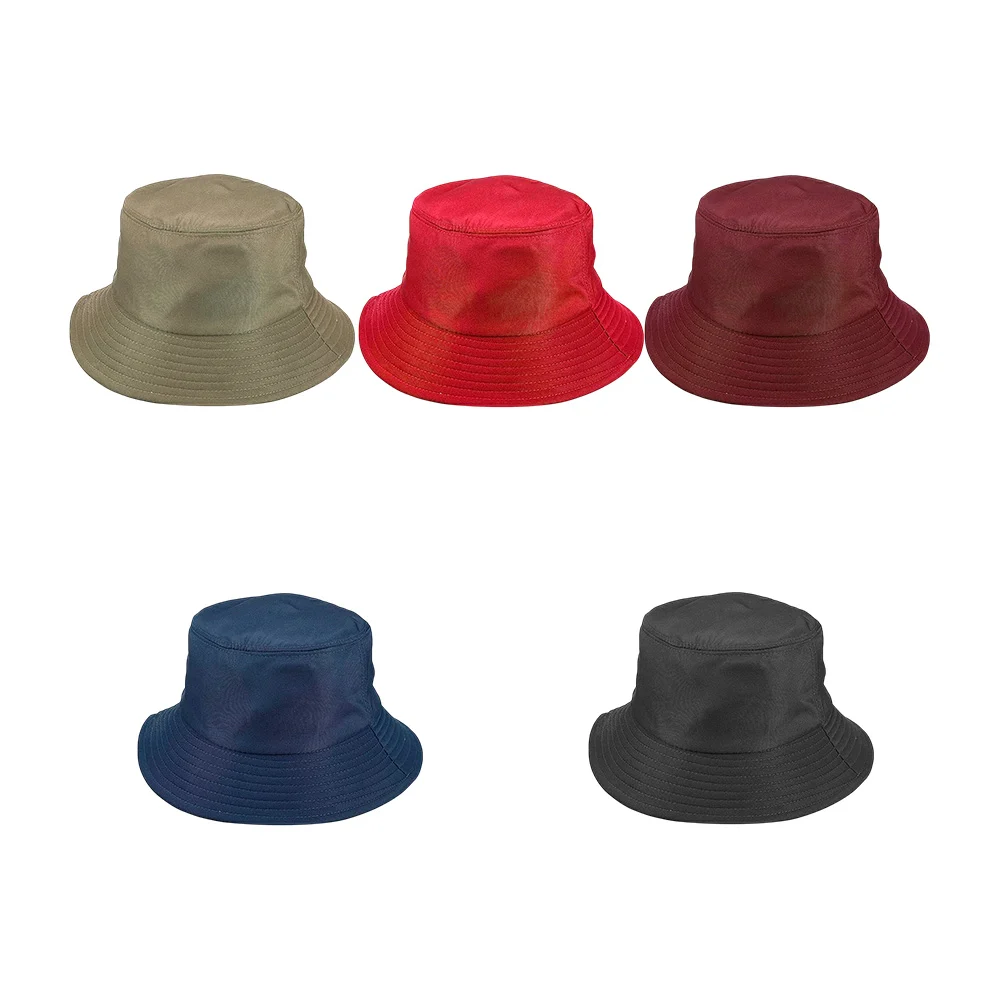 Gorro sombrero bucket hat tipo pescador unisex liso kndit caps, varie…