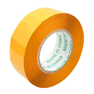 1pz Cinta amarilla grande para empaque de 250m de largo y 4.5cm de an…