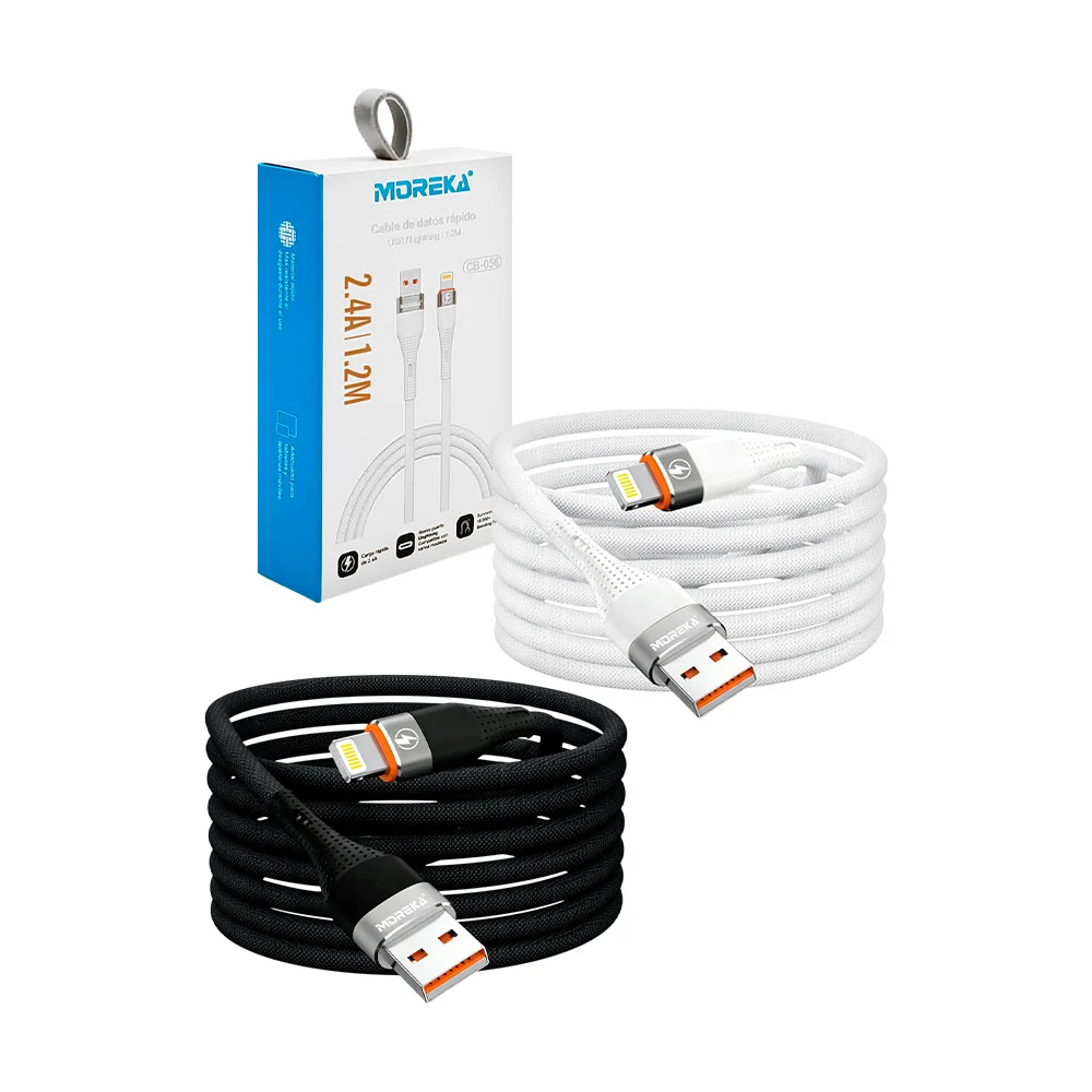Cable de carga rápida usb a linghtning, con recubrimiento de malla te…