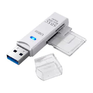 Adaptador 2 en 1 lector de tarjetas sd y tf con salida usb de alta ve…