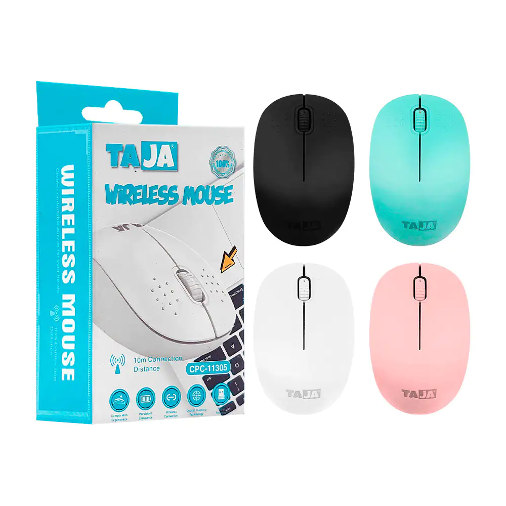 Mouse inalámbrico, diseño compacto, ergonómico con textura, variedad …