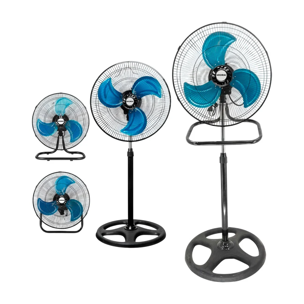Caja con 4 ventiladores 3 en 1 de 18 in con aspas metálicas / fs-131