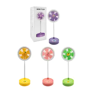 Ventilador de escritorio + lámpara touch con decoración de figura 3d,…