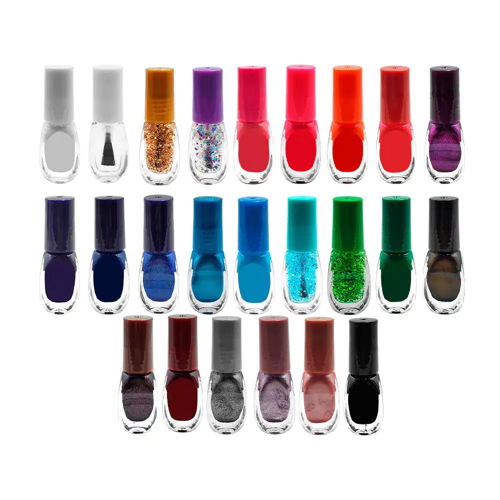 1pz esmalte de uñas con forma alargada, 8ml, variedad de colores y te…