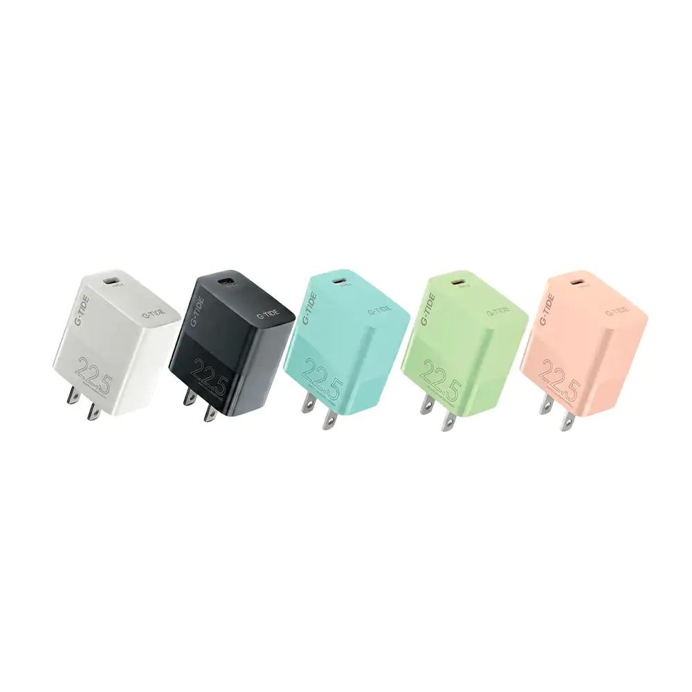 Cubo cargador g-tide con puerto tipo c y cable con entrada tipo c a l…