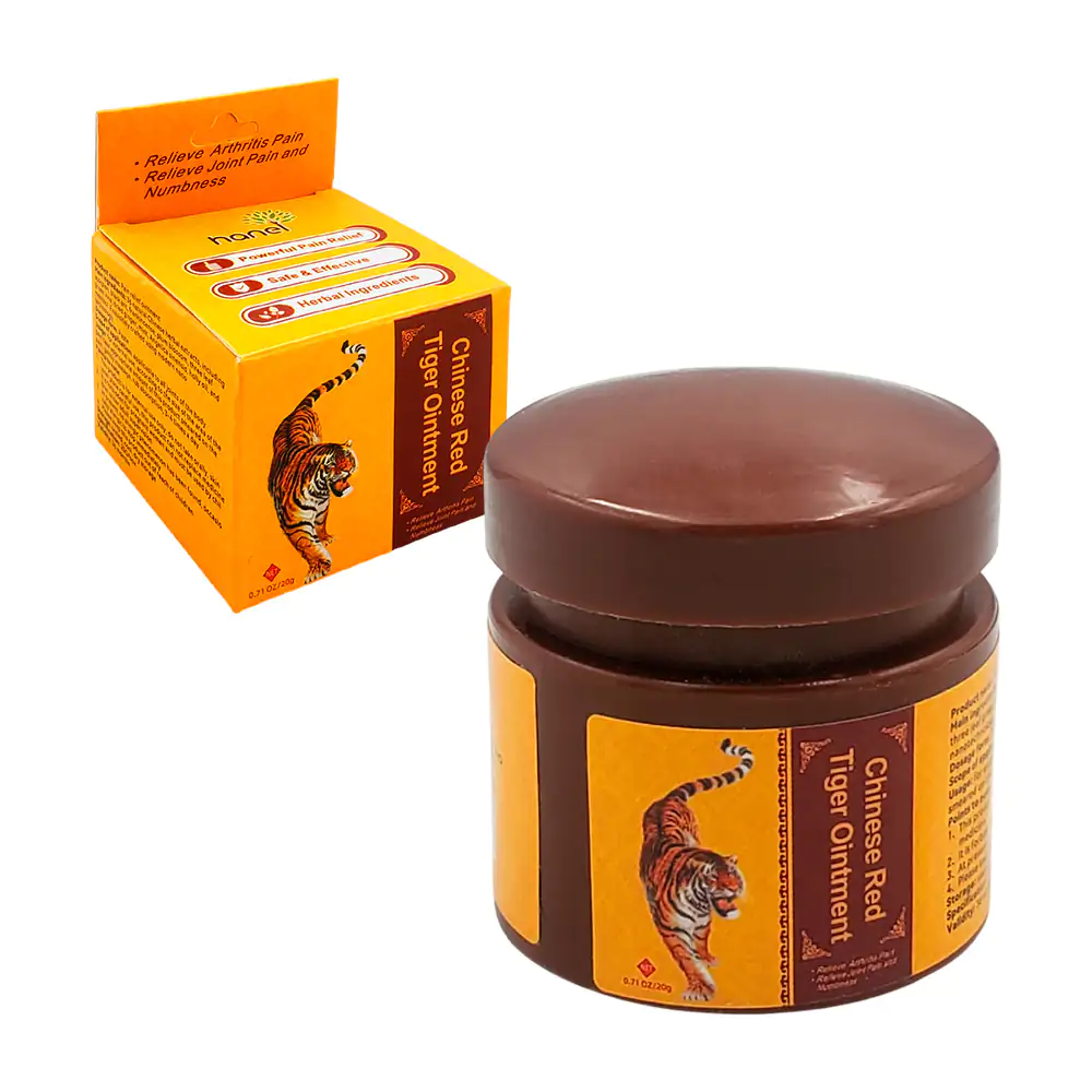 Crema hanel para aliviar el dolor con esencia de tigre rojo oriental,…