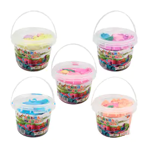 Bote con 300g de arena mágica, textura suave + accesorios, variedad d…