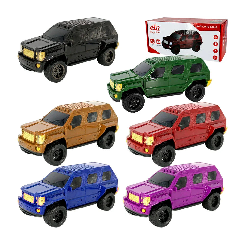 1pza Bocina inalámbrica decorativa en forma de camioneta tipo hummer,…