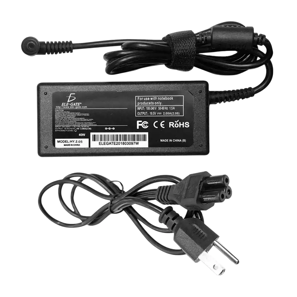 Cargador laptop compatible con Hp, 19.5V, 3.33A potencia de 65w con p…