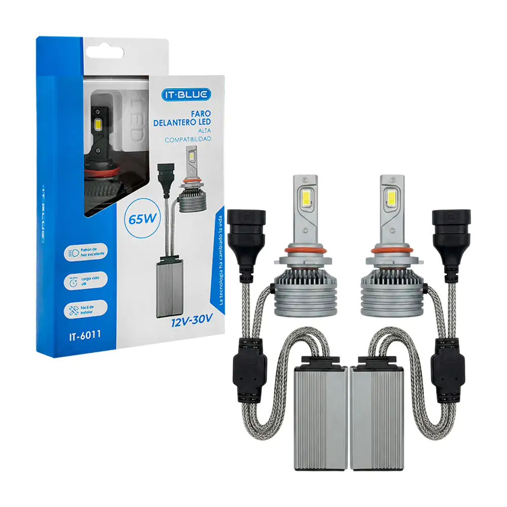 Kit con 2 focos dobles de conexión h8 para coche automóvil, 65w, 12-3…