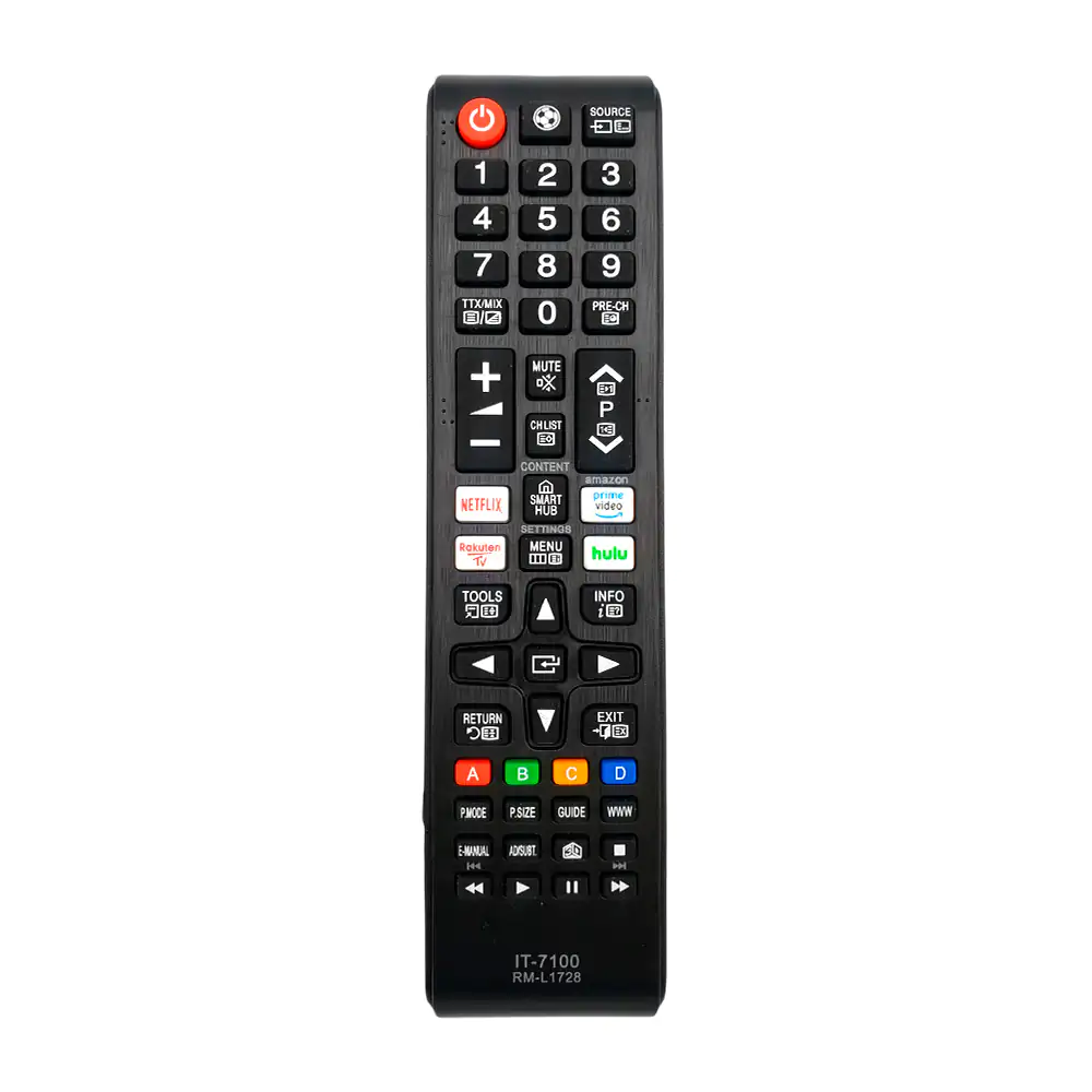 Control remoto universal para televisión con botones de acceso rápido…