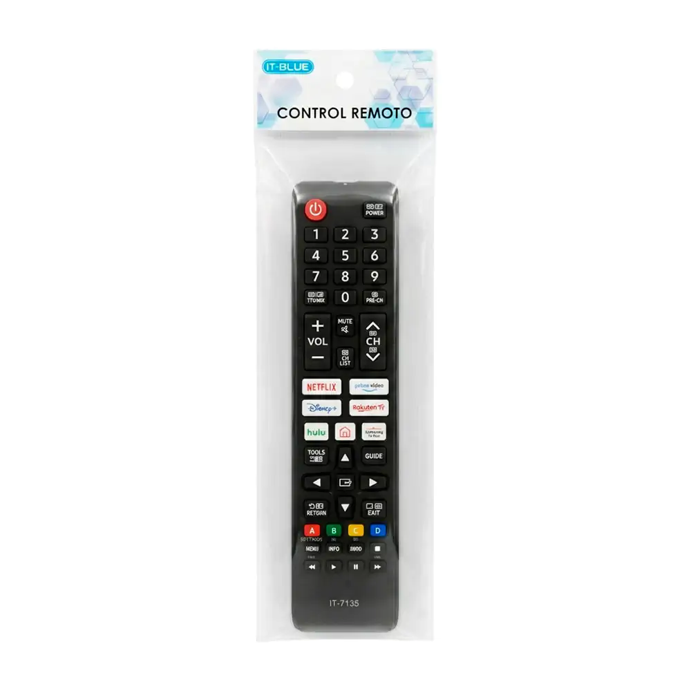 Control remoto universal alargado it-blue para smart tv / it-7135