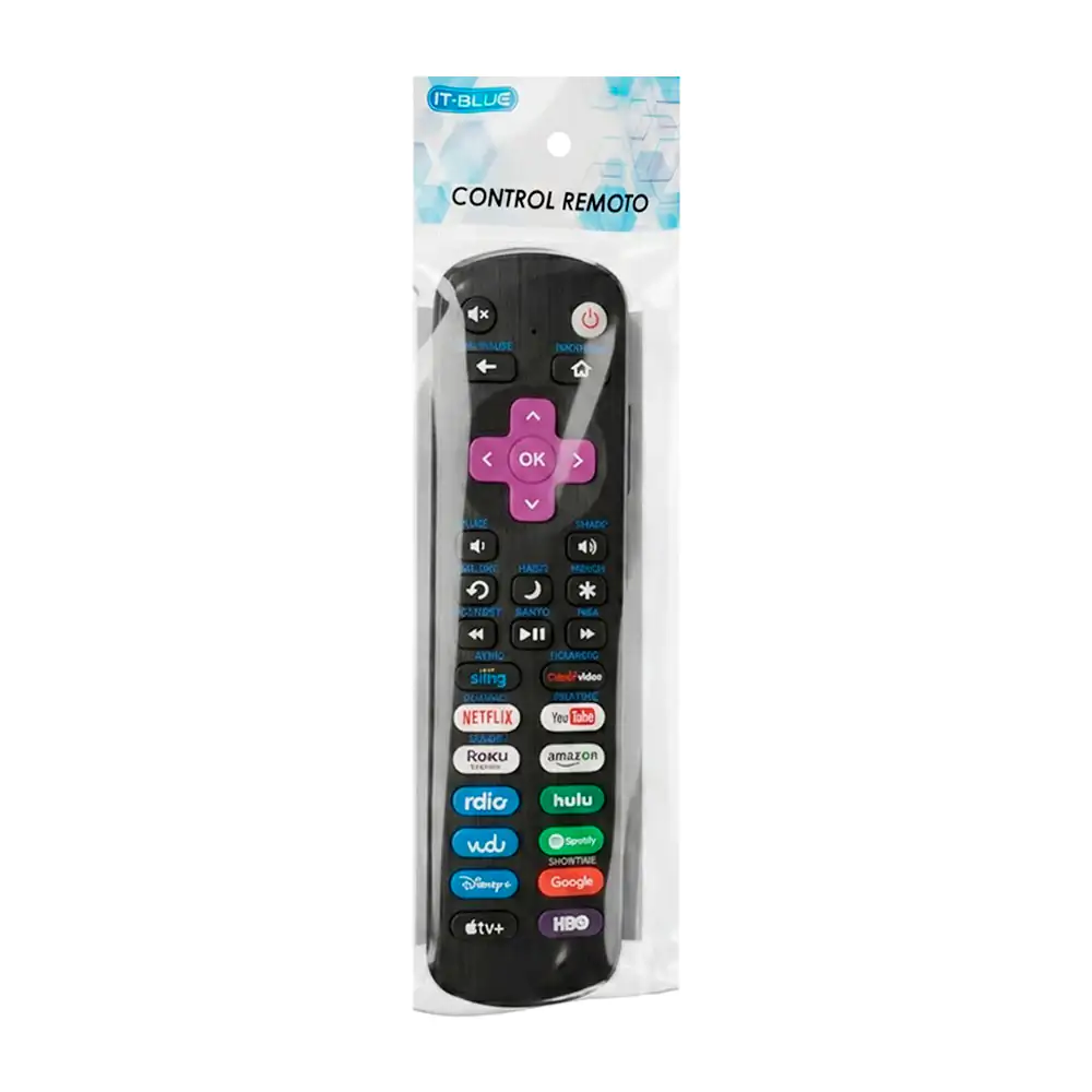 Control remoto universal con diseño ergonómico para televisión / it-7…