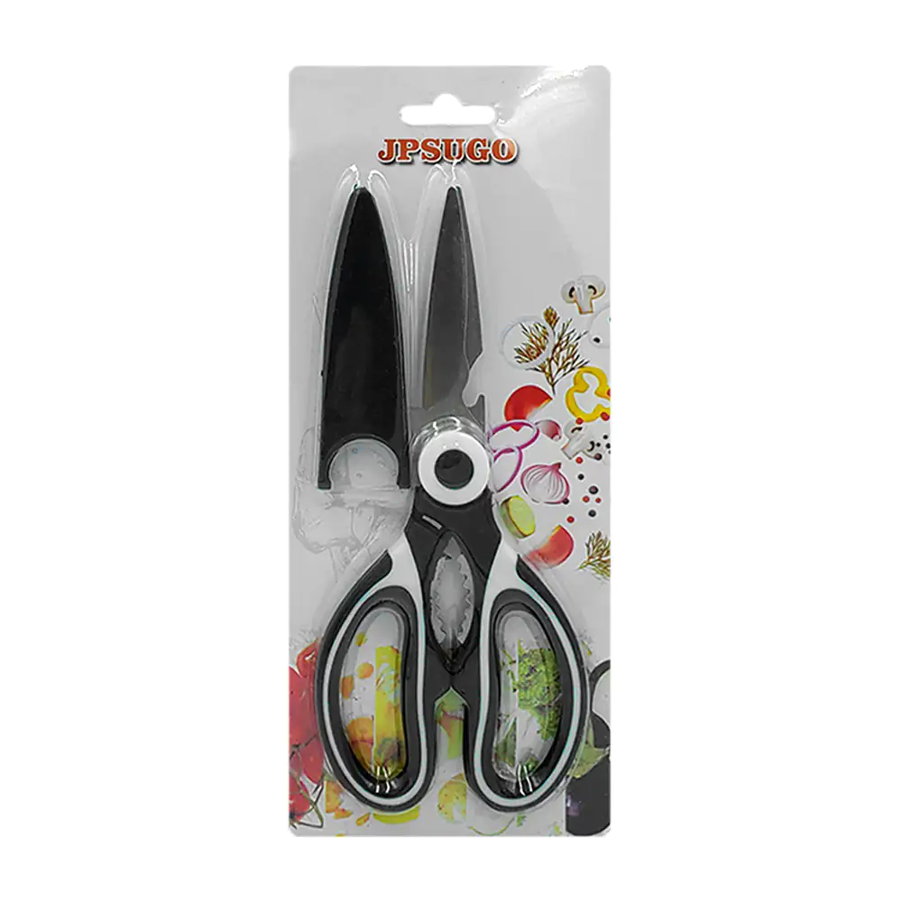 Blíster con tijera para cocina, diseño ergonómico + funda protectora …
