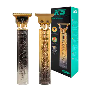 Rasuradora para cortar el cabello con estampado de dragón, bicolor y …