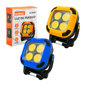 Mini lámpara tipo reflector led de 300 lumen con iluminación ajustabl…