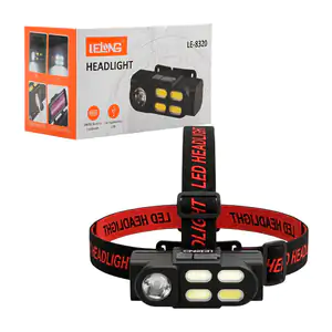 Lámpara tipo minero, ajustable con 5 leds de alta potencia, recargabl…