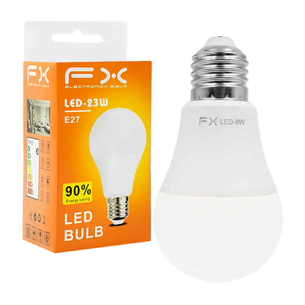 Foco led fx ahorrador de energía de 23w, iluminación fría