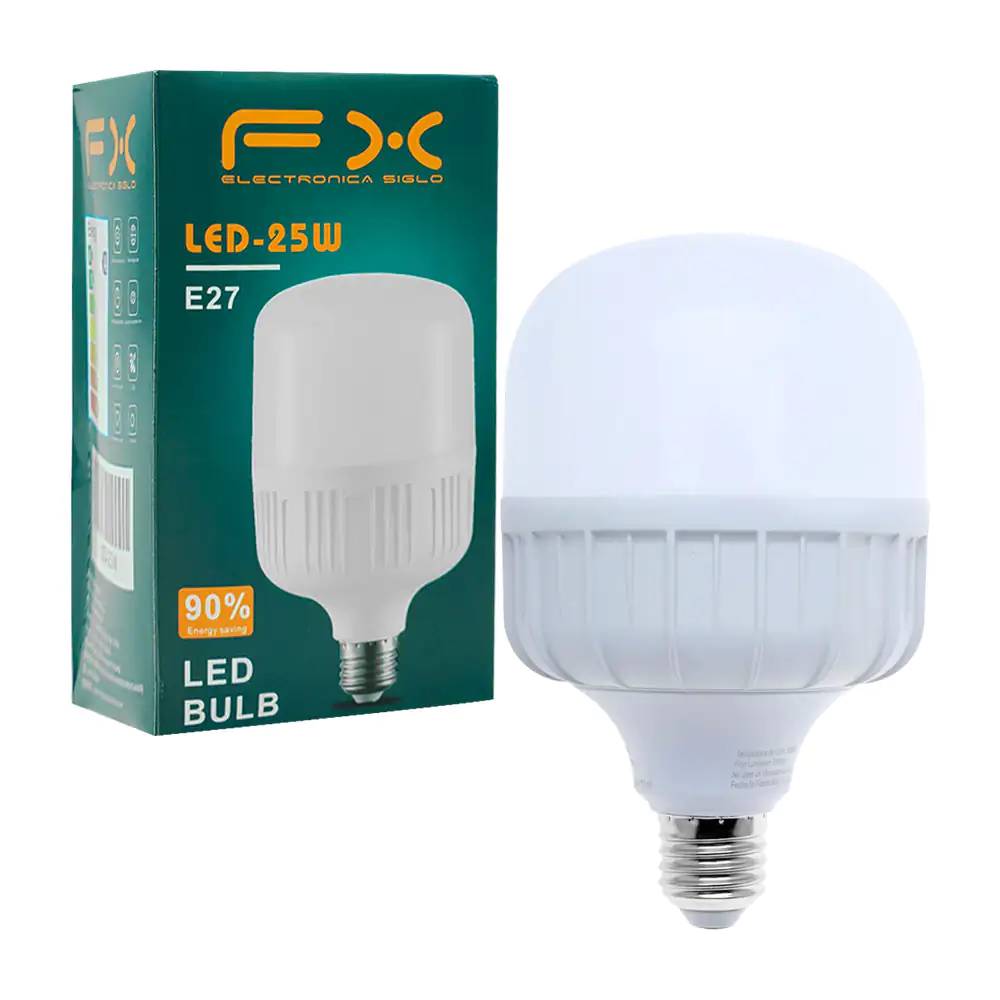 Foco led fx ahorrador de energía de 25w, iluminación fría / led-25w