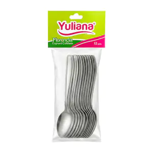 Paquete con 12 cucharas cafetera de acero inoxidable, florencia / m-3…