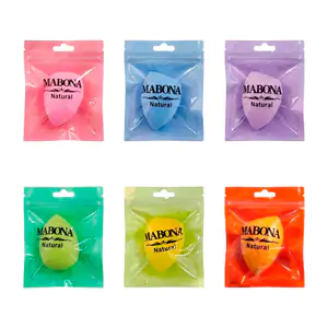 Esponja para maquillaje, suave en forma de huevo, 6cm,variedad de col…