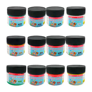 1pz mini bote de pintura acrilica, 100ml en variedad de tonos / mk121…