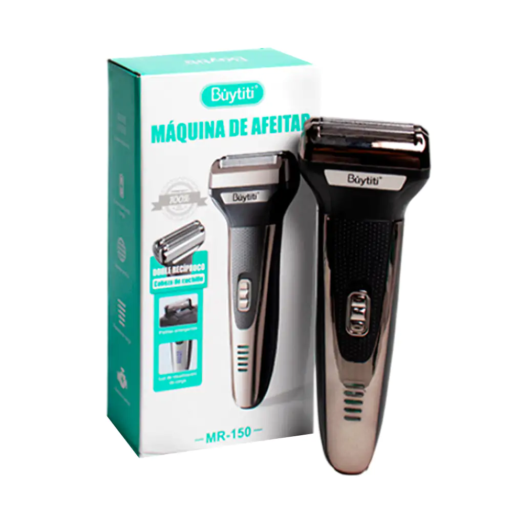 Máquina rasuradora / afeitadora buytiti recargable, para barba y pati…