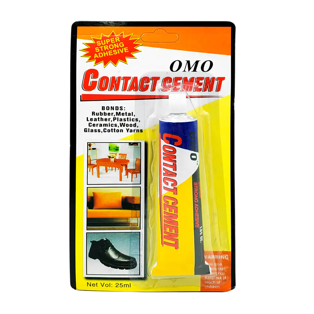 Blíster con cemento de contacto super adherente de 25ml, multiusos