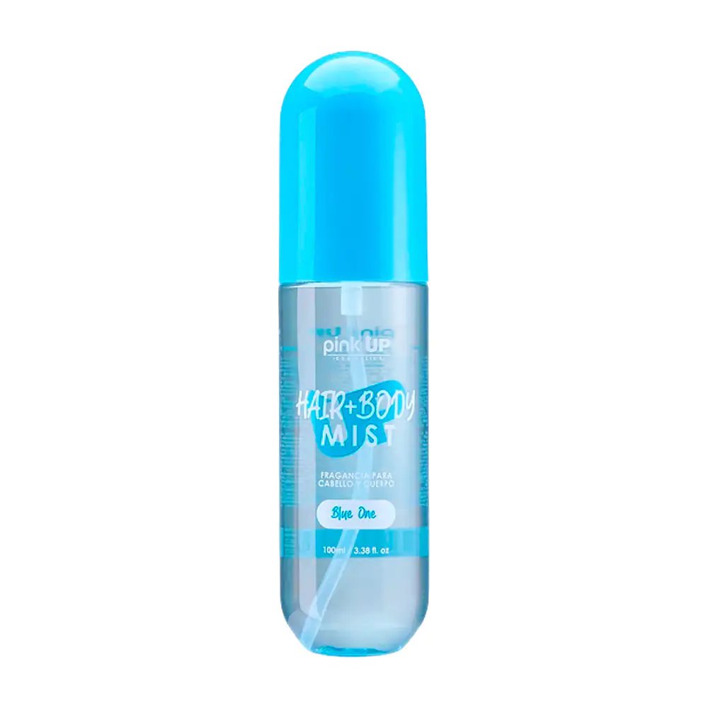 Perfume pink up para el cuerpo y cabello aroma blue one, 100ml / pksk…