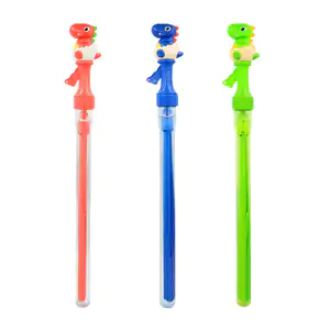 1pz vara con jabón para burbujas + decoración de dinosaurio en huevo,…