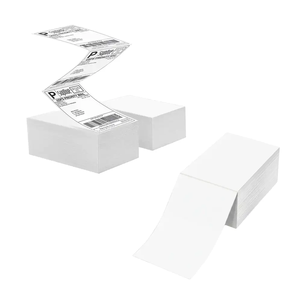 Paquete de 500 etiquetas térmicas adhesivas para envio, 100x150mm / p…