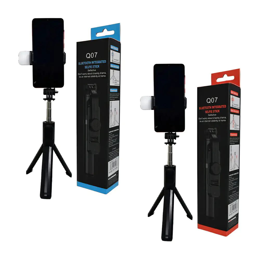 Bastón selfie stick plegable con tripie + control bluetooth / bluetoo…