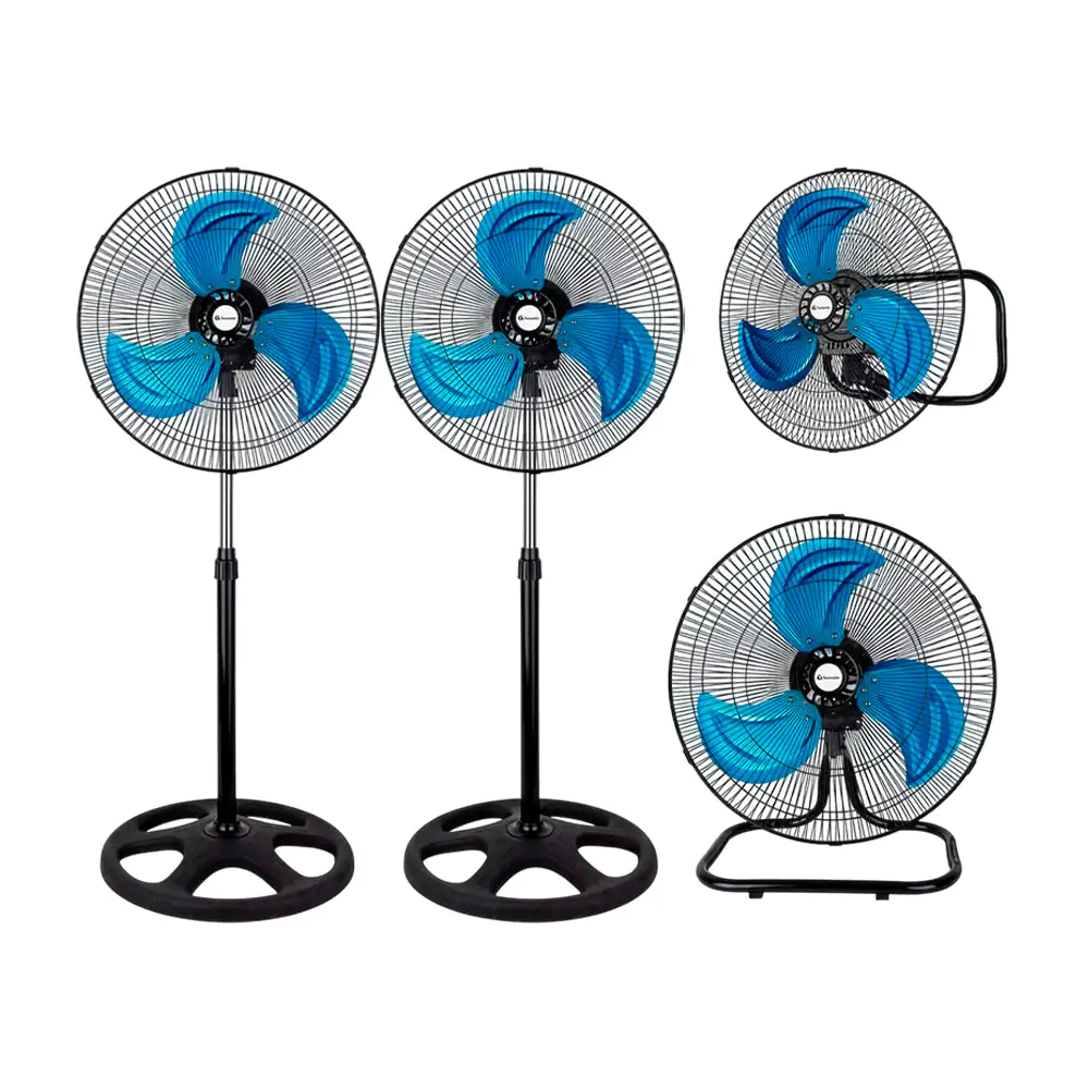 Par de ventiladores metálicos de 18in ruisu 3 en 1 con 3 aspas metáli…
