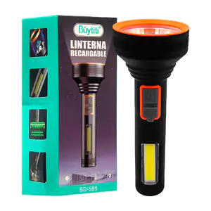 Lámpara linterna buytiti recargable con 3 modos de iluminación para e…