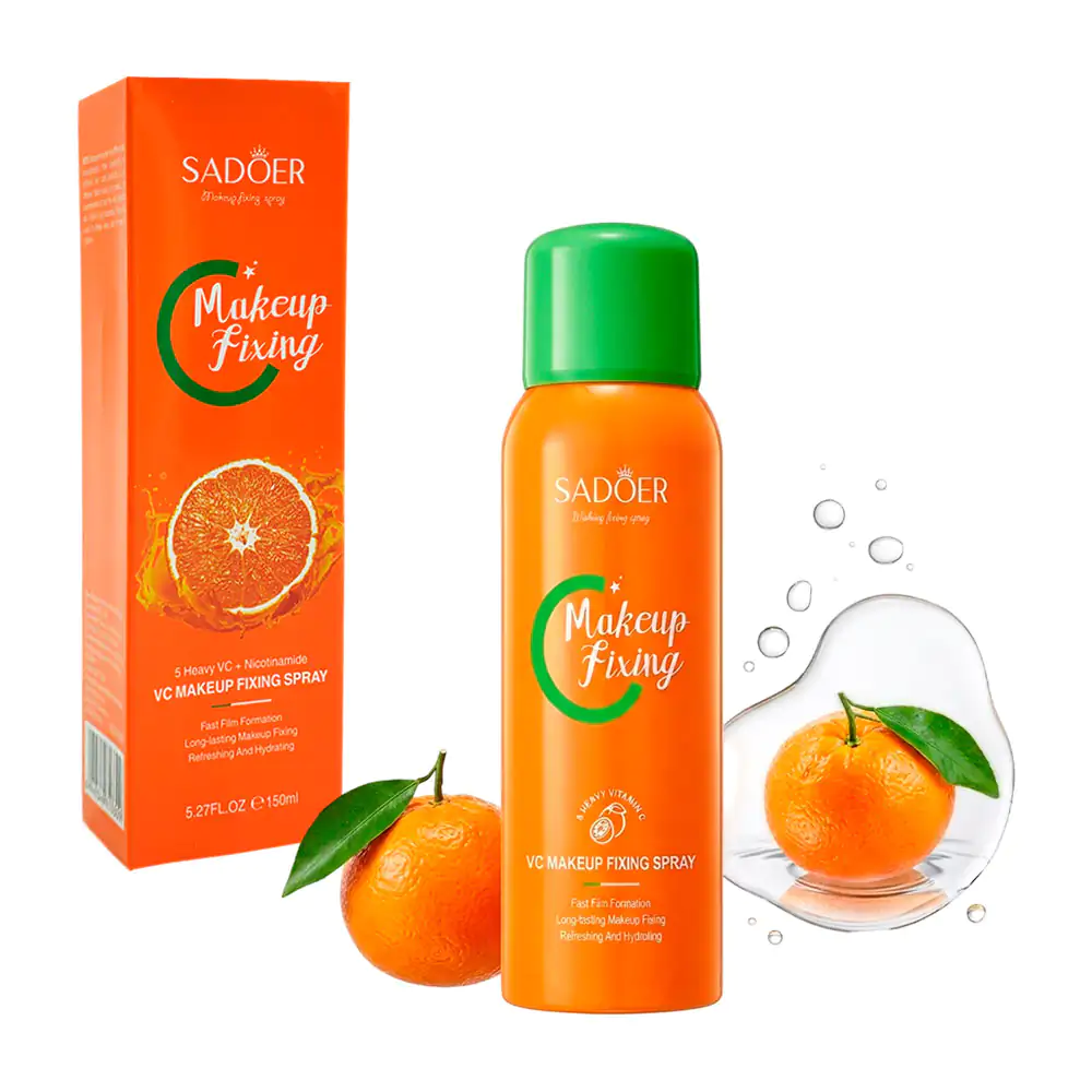 Spray fijador de maquillaje de larga duración e hidratante con vitami…