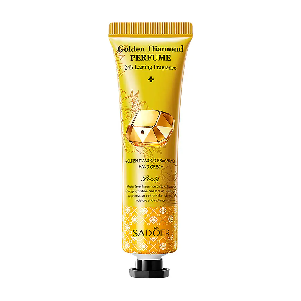 Mini crema para manos, fragancia golden diamond, larga duración, 30g …