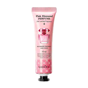 Mini crema para manos, fragancia pink diamond, larga duración, 30g / …