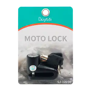 Candado buytiti para disco de freno de motocicleta y juego de 2 llaves