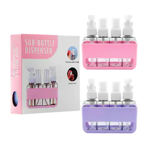 Paquete con 4 botellas de plástico tamaño viaje de 50ml, 2 spray + 2 …