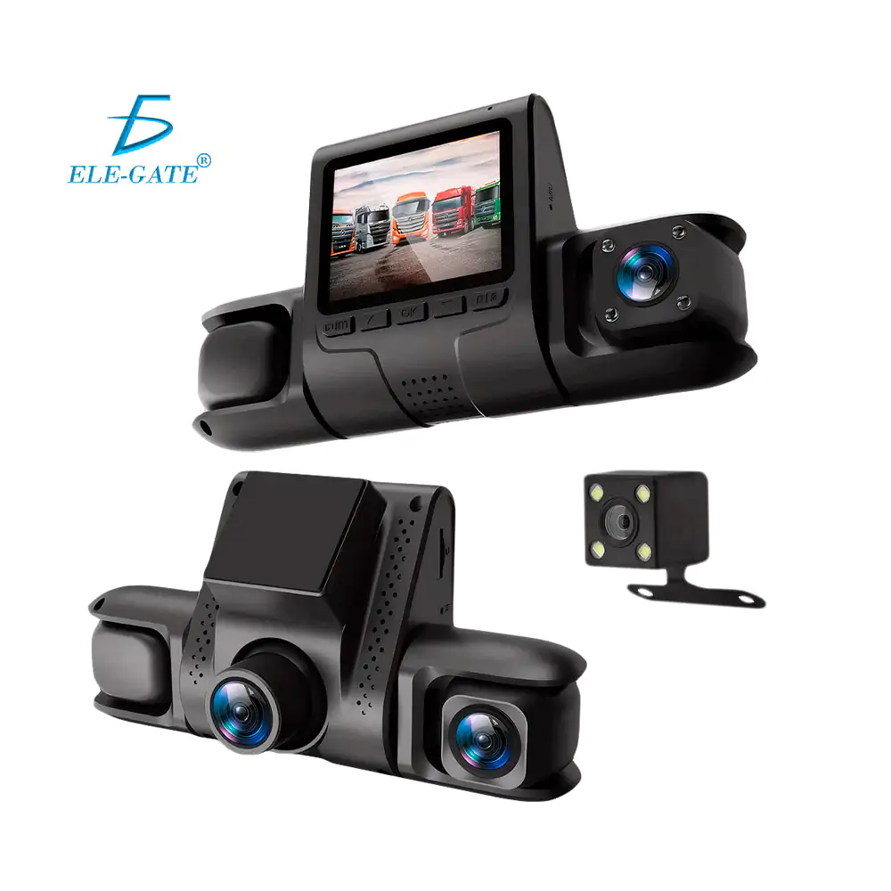 Cámara para carro con 4 canales 360 y multivisón, 1080p dash cam / we…