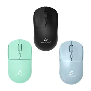 Mouse inalámbrico con conexión dual, diseño ergonómico y silencioso /…