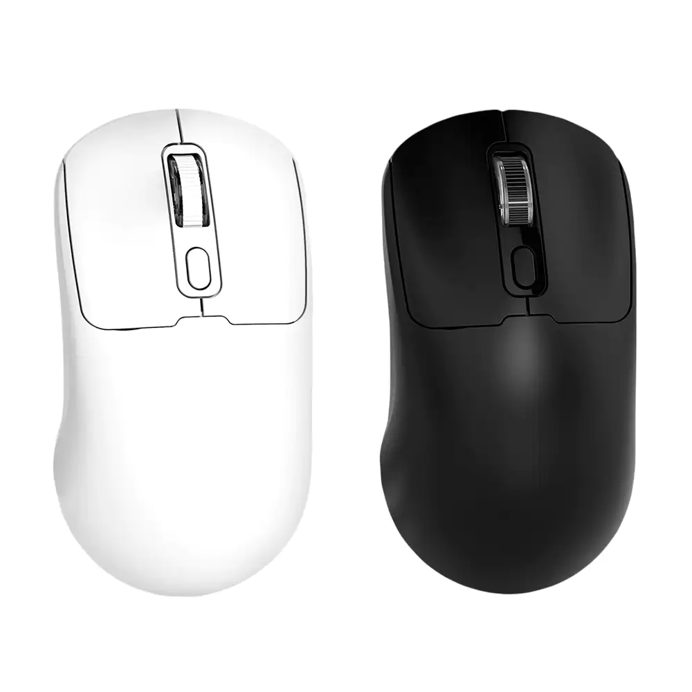 Mouse inalámbrico dual bluetooth, silencioso con diseño ergonómico, v…