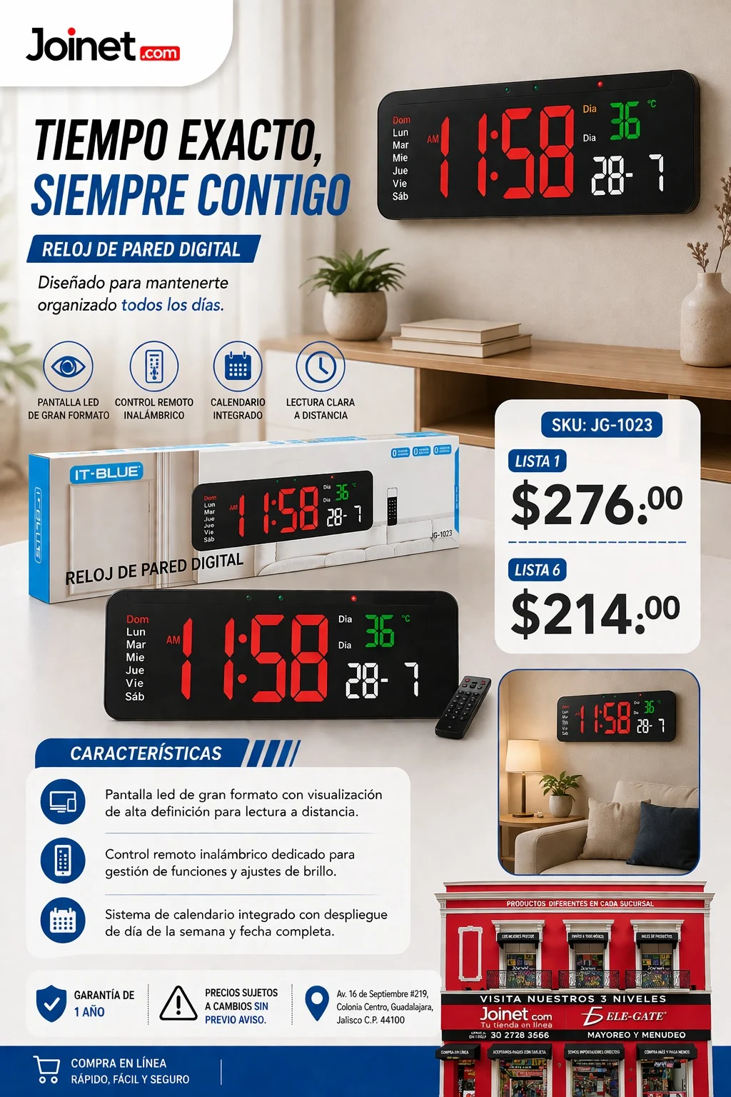 Tiempo exacto siempre contigo