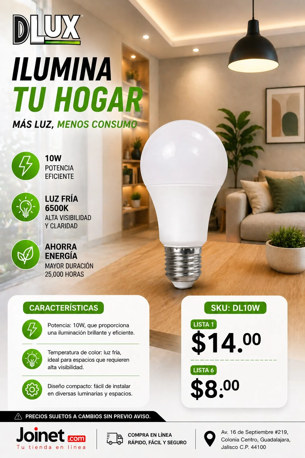 Ilumina tu hogar!